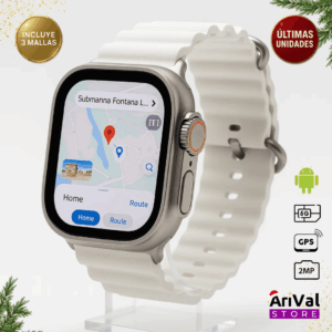 Smartwatch Ultra AI 3 – Set 4 en 1